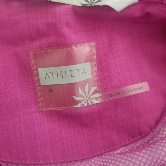 ATHLETA Commuter Moto Asymmetrical Lined Jacket Orchid 872384 Size S - Picture 9 of 16